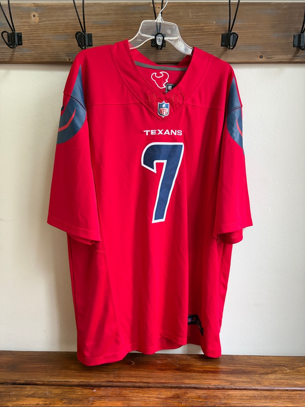 Nike Men's Texans Battle Red CJ Stroud #7 Jersey
